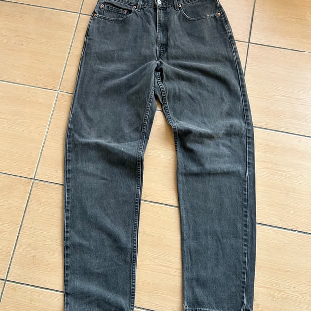 90’s USA 리바이스550 블랙진 34(32)