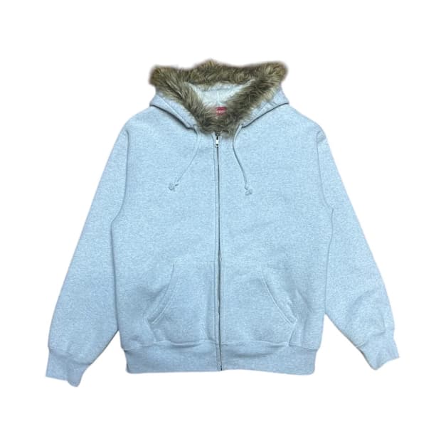 (착샷O) 슈프림 Faux Fur Zip Up
