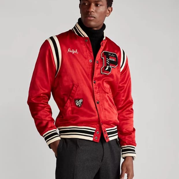 폴로 타이거 바시티 자켓