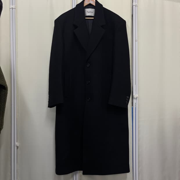 타일레 세인트 싱글 브레스티드 오버 코트