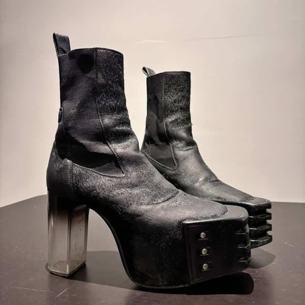 Rick Owen’s kiss boots 40