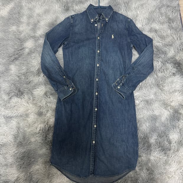 폴로 데님 원피스 S사이즈