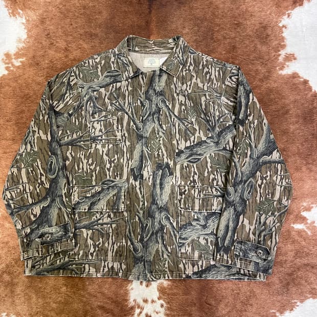 90's MOSSY OAK work jacket
