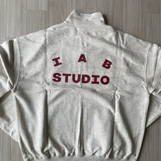 [새상품] 아이앱 스튜디오 하프 집업