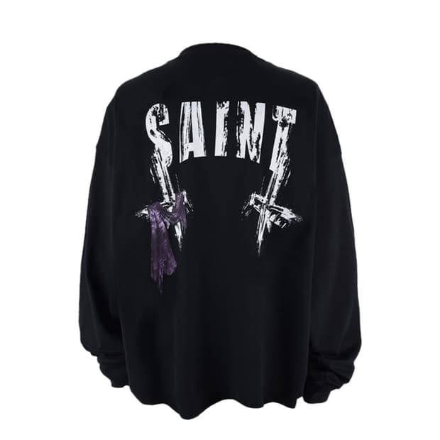 어웬드 세인트 블랙 롱슬리브 1사이즈