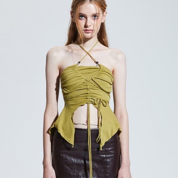 페인오어플레져 모르포 탑 올리브