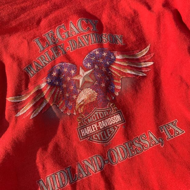 00s 할리데이비슨 texas legacy 백프린팅 티셔츠 2xl 3xl