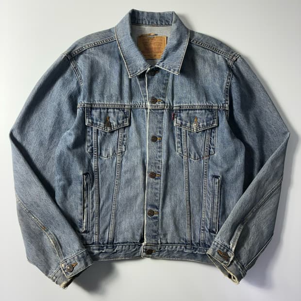 Levi's  리바이스 90,s 레드탭 70506 데님 트러커 자켓 