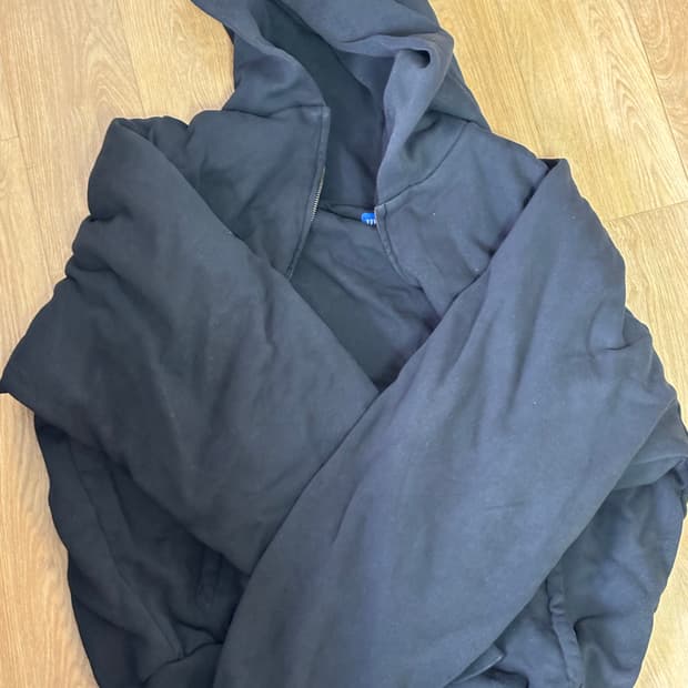 (M) 이지갭 후드집업 블랙 