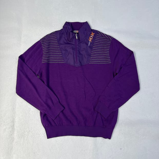 100 JDX 골프 방풍 반집업 니트 0227T