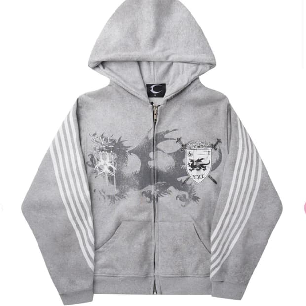 Cozyworldwide 후드집업 그레이 M