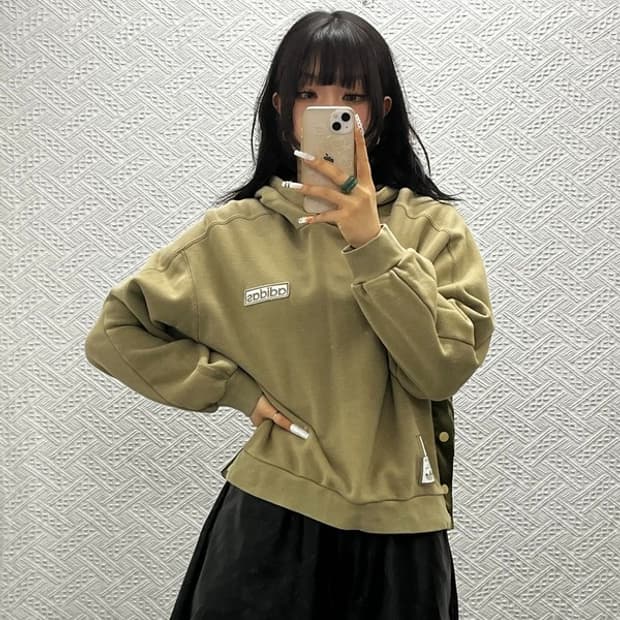 아디다스 아디브레이크 스트릿펑크 올리브카키 후드티 XS C10857