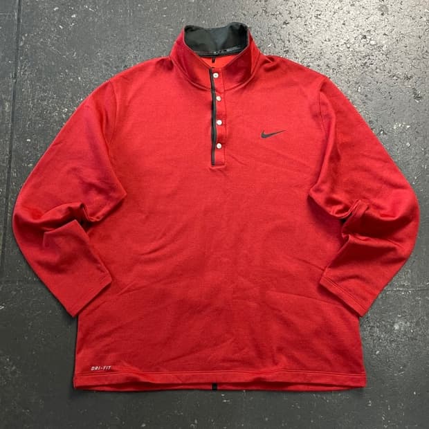 105 나이키 타이거우즈 반버튼 티셔츠