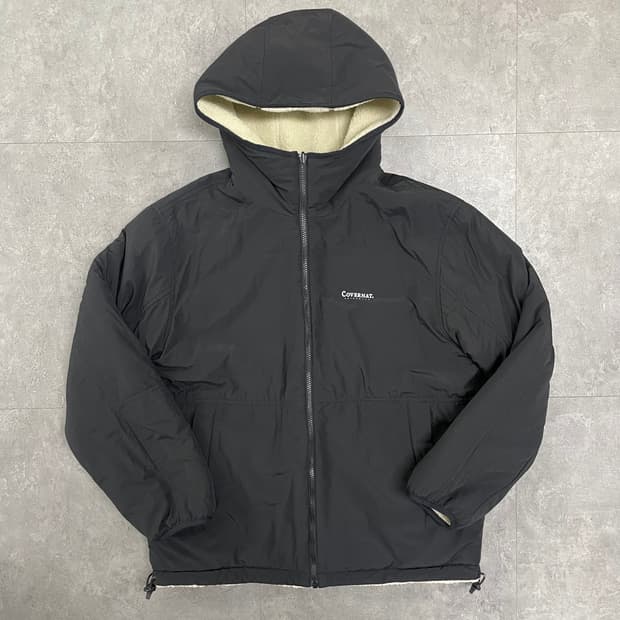 Covernat  양면 뽀글이 집업 