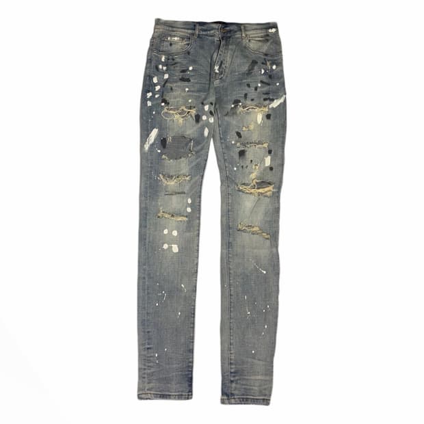 Amiri Paint Splatter Jeans