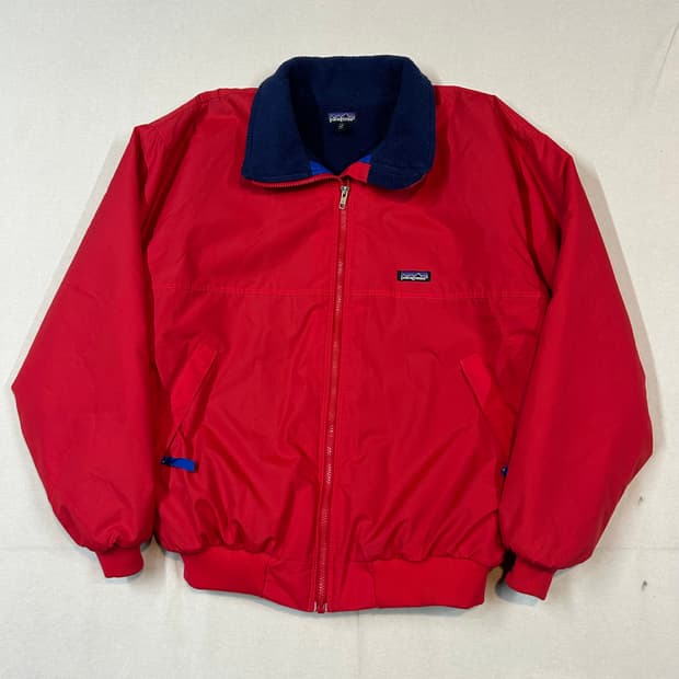 XL) 파타고니아 쉘드 신칠라 봄버 자켓 90s USA