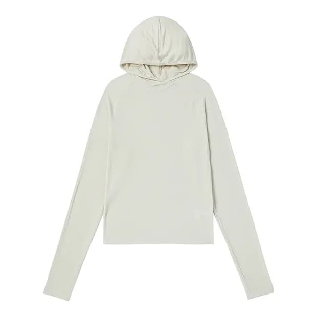 러드 llud Layered Hoodie Ivory W