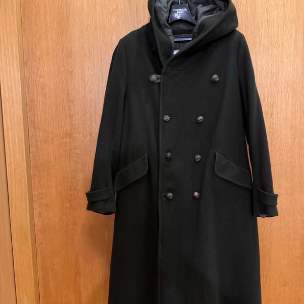 하버색 울 코트