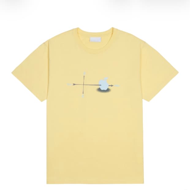 산산기어 Pierce T-Shirt Yellow