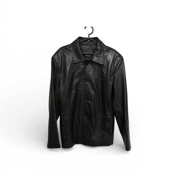 광희시장 램스킨 레더 카 코트