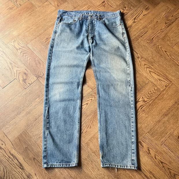 [36]리바이스 505 블랭크탭 빈티지 워싱 데님 팬츠