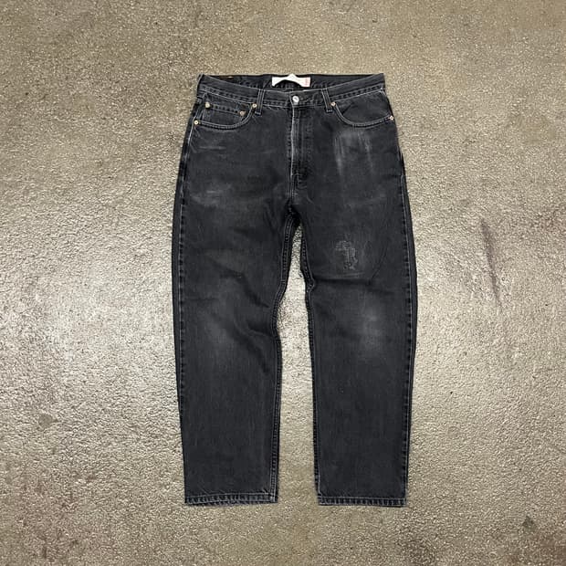 00s 리바이스550 블랙진 (34“)