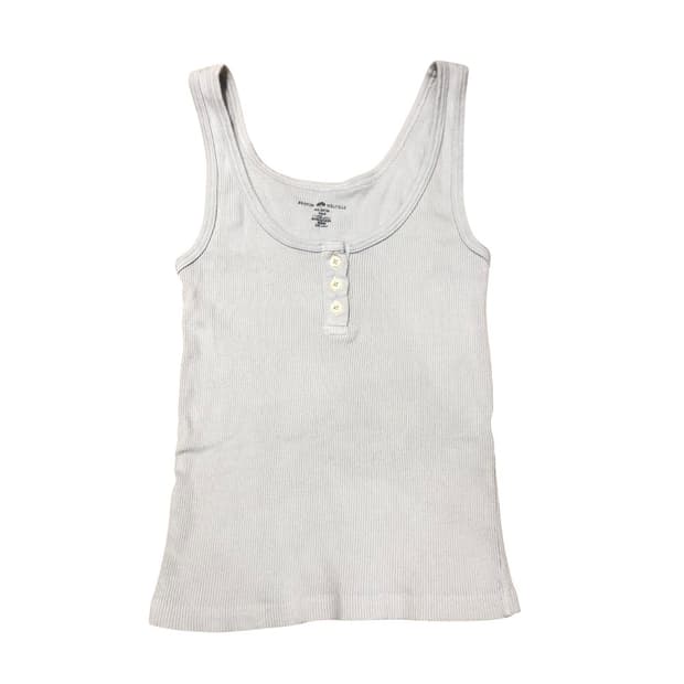 light blue tank top