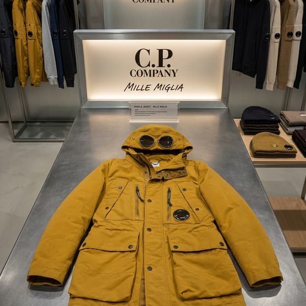 CP 컴퍼니 고글 필드 재킷 (사이즈100)