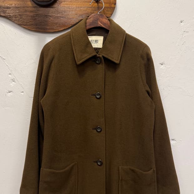 66) Japan Cashmere Blend Balmacaan Coat