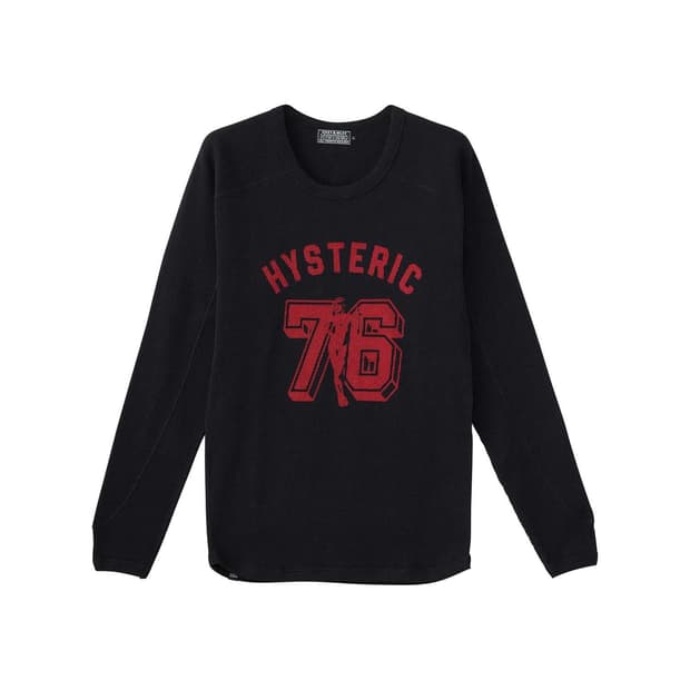 히스테릭 글래머 와플 롱 슬리브