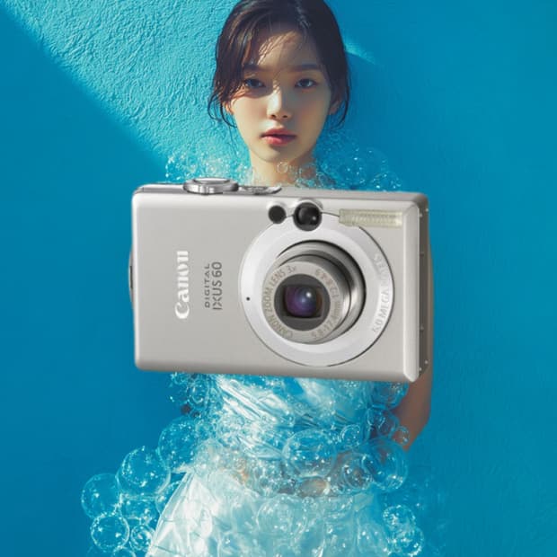 A급)캐논 익서스 60 CANON IXUS 60 빈티지 디지털카메라 디카
