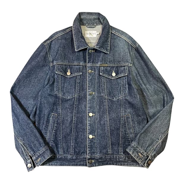 켈빈클라인 진스 데님 자켓