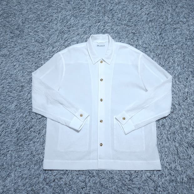 자라) XL 남자 셔츠형자켓 폴리경량자켓 / 왕눈이샵