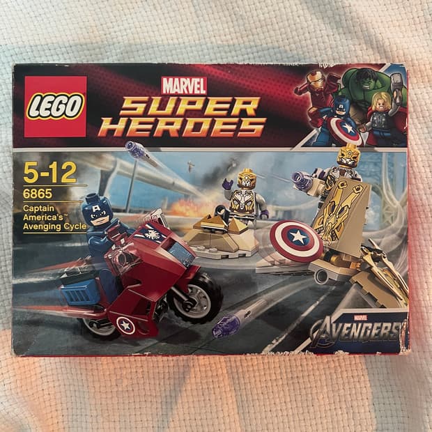 LEGO 레고 코리아 정식 수입품 마블 캡틴 아메리카 어벤저스 6865