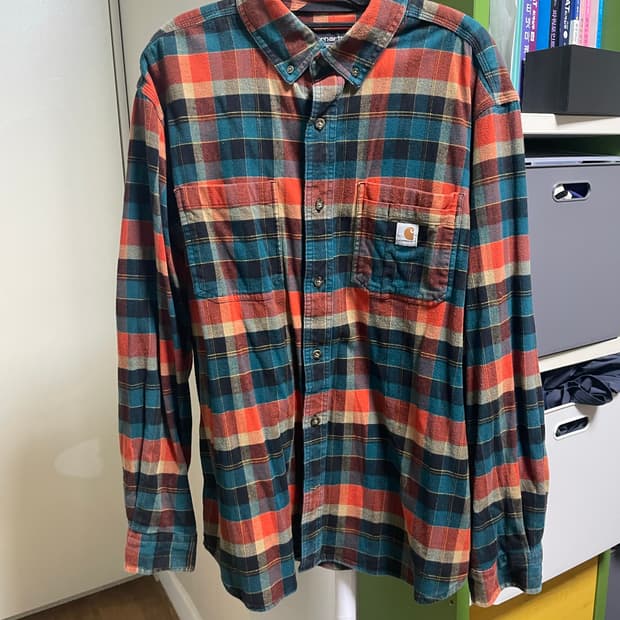 칼하트 플란넬 체크셔츠