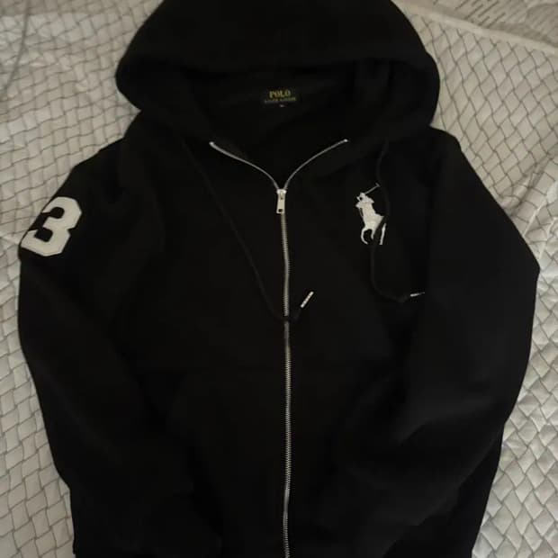 희귀 빅포니 폴로 후드집업