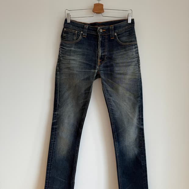 누디진(Nudie Jeans) 씬핀 데님 팬츠