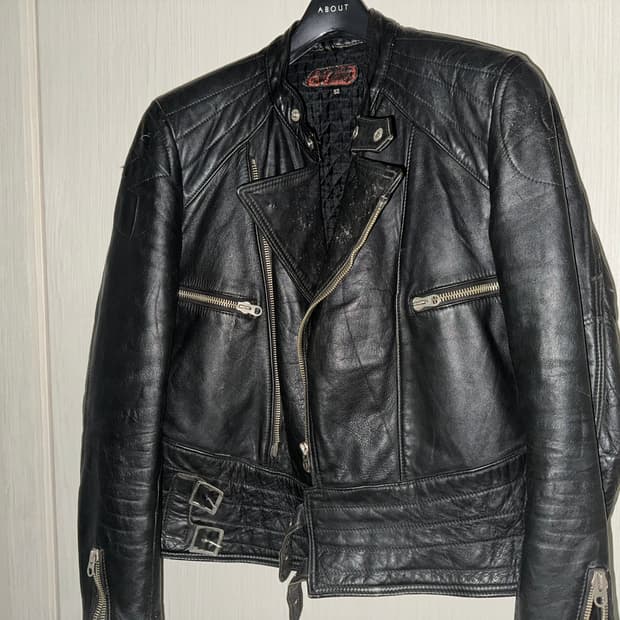 1960-70s West Germany Motorcycle Jacket