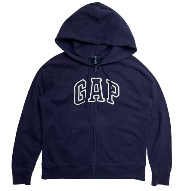 GAP 갭 y2k 네이비 후드집업 XL