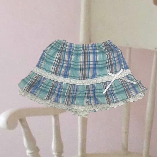 일브 빈티지 캉캉 큐롯 팬트 스커트 오월빈티지 리즈리사트랄라라깔 히메갸루