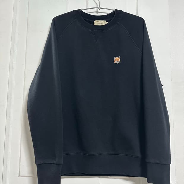 메종키츠네 폭스 헤드 맨투맨