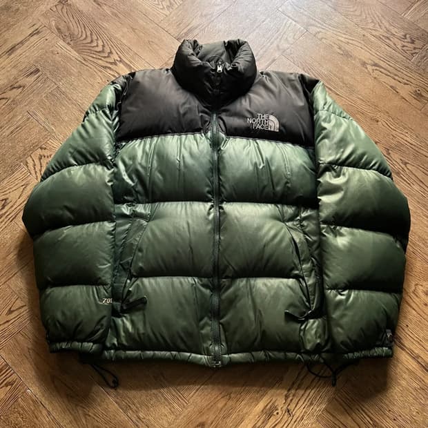 [L]노스페이스 1996 그린 눕시 다운 패딩