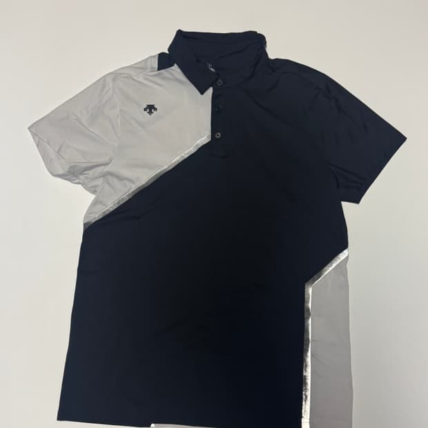 데상트 골프 기능성 반팔 카라 티셔츠 S ~ M