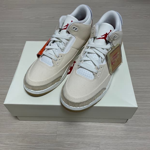 조던3 리바이스 에크루 데님 290