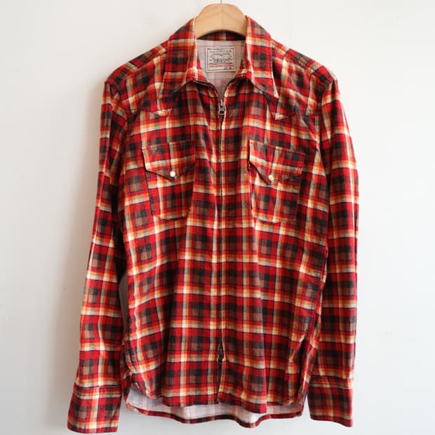 Levis 리바이스 투웨이 집업 웨스턴셔츠