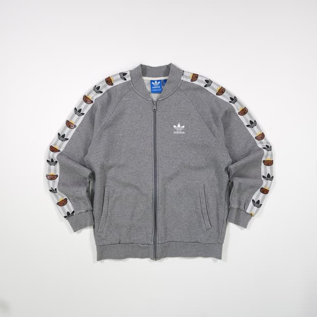 Adidas 베어 스트라이프 트랙 자켓