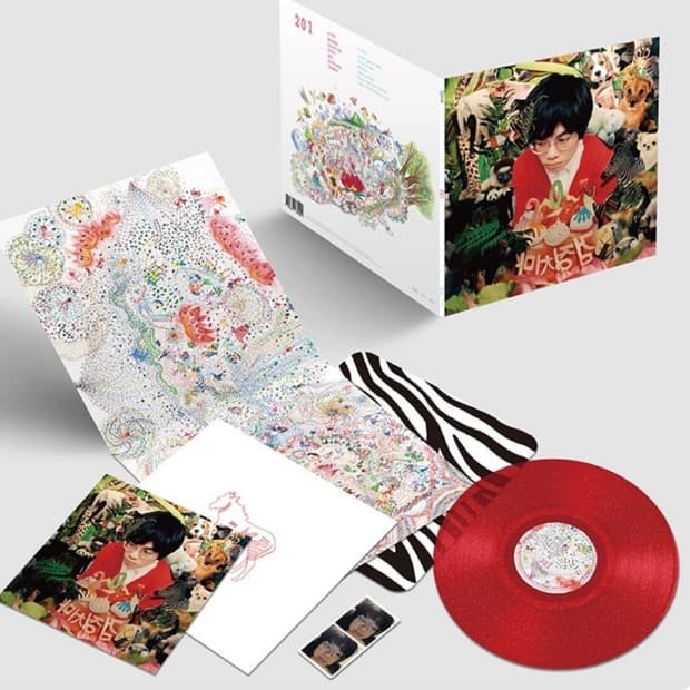[미개봉] 검정치마 - 1집 201 Red Glitter LP