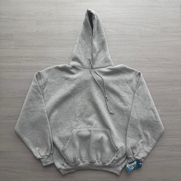러셀 빈티지 후디 그레이 데드스탁 XL
