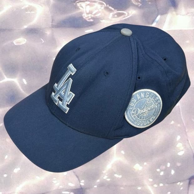 MLB LA 다저스 볼캡 모자 네이비