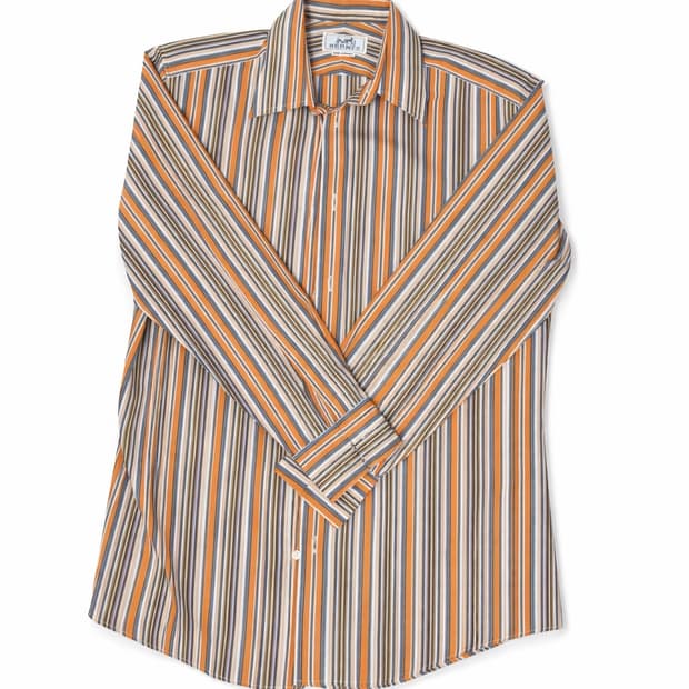 에르메스 스트라이프 셔츠